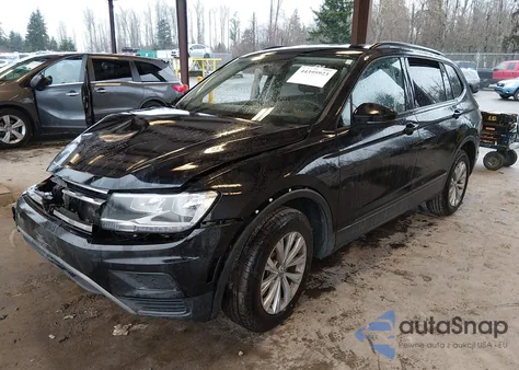 2020 Volkswagen Tiguan 2.0T S из США, поврежденный, VIN 3VV0B7AX2LM108671